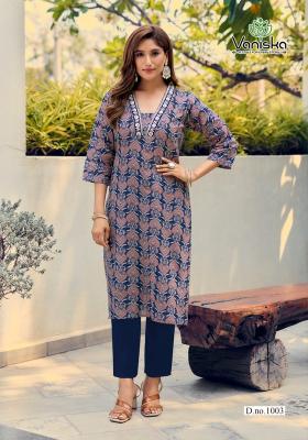 Vaniska cotton candy vol 1 wholesale dealers of kurtis in india